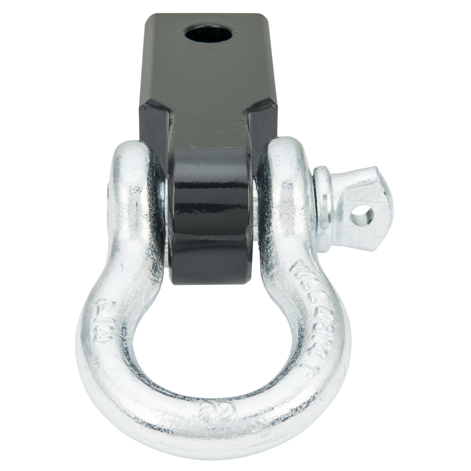 Keeper, 2in. Receiver Hitch Mount w/3/4in. Bow Shackle, Model# KWA00100
